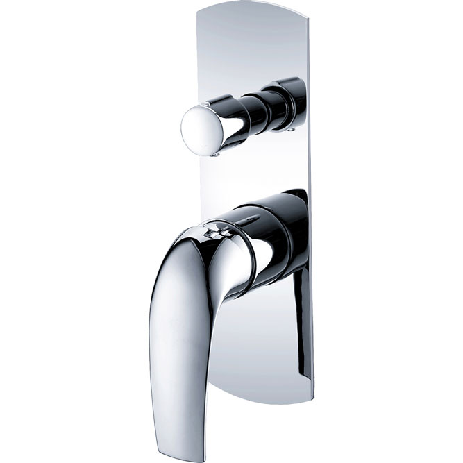 FIENZA 222102 KEETO WALL MIXER WITH DIVERTER CHROME