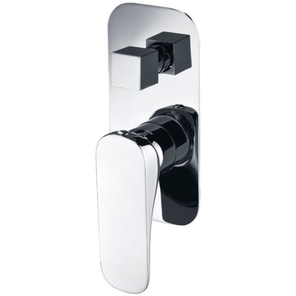 FIENZA 226102 LUCIANA WALL MIXER WITH DIVERTER CHROME