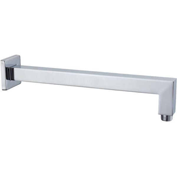 FIENZA 422106 SQUARE ANGLED WALL SHOWER ARM CHROME