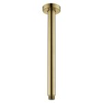 FIENZA 422119B ROUND CEILING SHOWER ARM 300MM URBAN BRASS