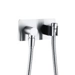 FIENZA 433100 UNIVERSAL HAND SHOWER BRACKET & HOSE CHROME AND COLOURED
