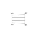 FIENZA 8106045 LILLIAN HEATED TOWEL RAIL 600 X 458MM CHROME & COLOURED