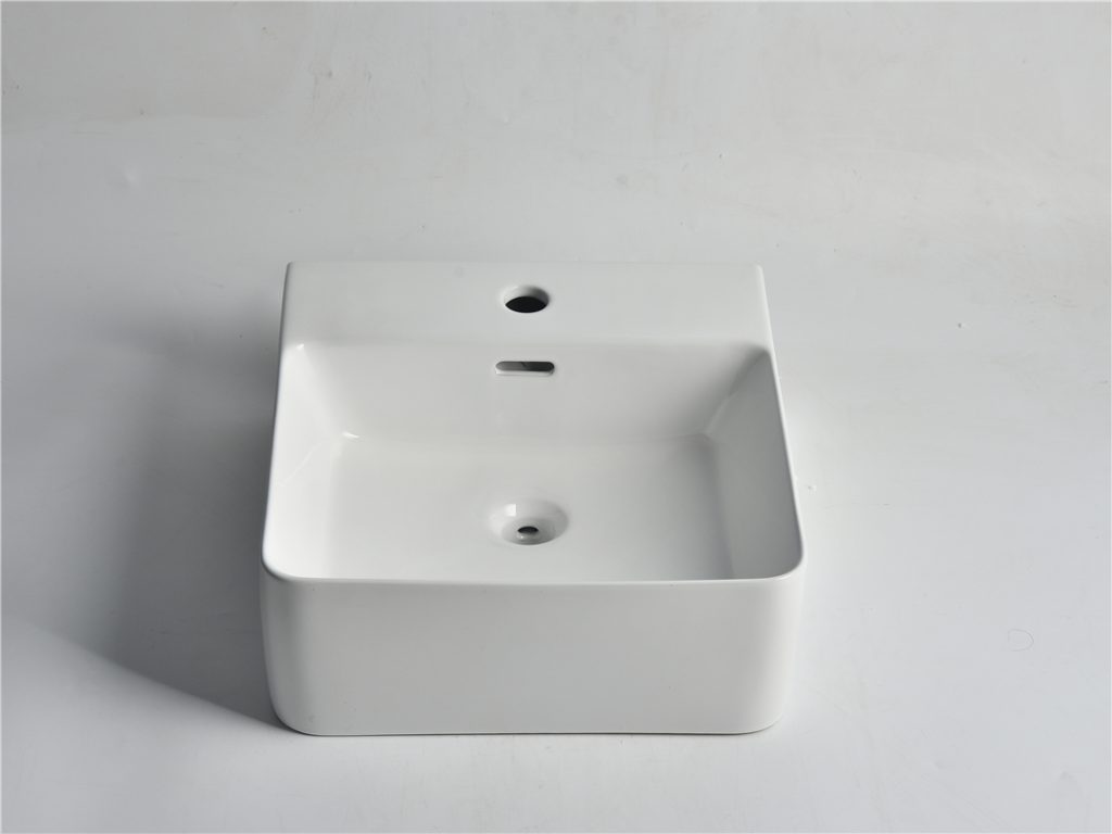 UDBK WH-448 WALL HUNG OR ABOVE COUNTER BASIN GLOSS WHITE