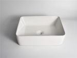 UDBK LR-022 LUNAR ABOVE COUNTER BASIN GLOSS WHITE