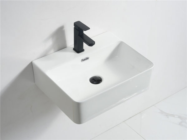 UDBK WH-450 WALL HUNG OR ABOVE COUNTER BASIN GLOSS WHITE