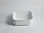 UDBK LR-423 LUNAR ABOVE COUNTER BASIN GLOSS WHITE