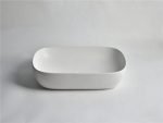 UDBK LR-419A LUNAR ABOVE COUNTER BASIN GLOSS WHITE