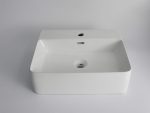 UDBK WH-450 WALL HUNG OR ABOVE COUNTER BASIN GLOSS WHITE