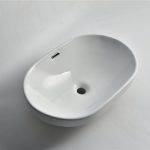 UDBK SEMI-B6048 SEMI INSERT BASIN GLOSS WHITE