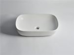 UDBK LR-419A LUNAR ABOVE COUNTER BASIN GLOSS WHITE