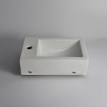 UDBK WH-387 WALL HUNG BASIN GLOSS WHITE