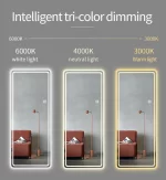 UDBK LED-16 TALL/FLOOR SMART LED MIRROR