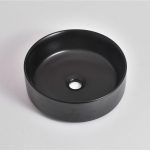UDBK EV-524B-MB EVEN ROUND ABOVE COUNTER BASIN MATTE BLACK