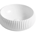 POSEIDON PA4014MW ABOVE COUNTER BASIN 400*400*140MM MATTE WHITE