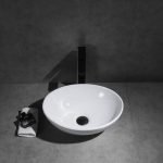 UDBK LR-082 LUNAR ABOVE COUNTER BASIN GLOSS WHITE