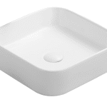 POSEIDON PA3711MW ABOVE COUNTER BASIN 375*375*110MM MATTE WHITE