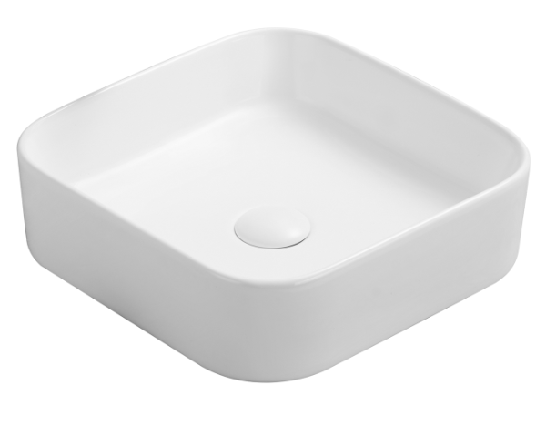 POSEIDON PA3711MW ABOVE COUNTER BASIN 375*375*110MM MATTE WHITE