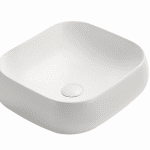 POSEIDON PA4540MW ABOVE COUNTER BASIN 450*400*145MM MATTE WHITE
