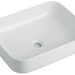 POSEIDON PA5039MW ABOVE COUNTER BASIN 500*390*130MM MATTE WHITE