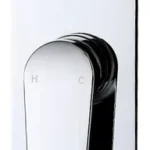 INSPIRE Z13DSM ZEVIO SHOWER/BATH WALL DIVERTER MIXER CHROME AND COLOURED