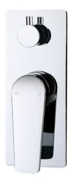 INSPIRE Z13DSM ZEVIO SHOWER/BATH WALL DIVERTER MIXER CHROME AND COLOURED
