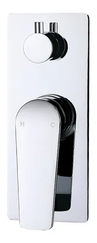 INSPIRE Z13DSM ZEVIO SHOWER/BATH WALL DIVERTER MIXER CHROME AND COLOURED