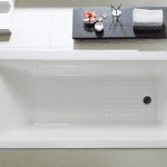 POSEIDON SANDY DROP-IN BATHTUB GLOSS WHITE
