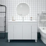 UNICASA BIP-120L-GW BIANCA FREESTANDING PVC VANITY 1200MM GLOSS WHITE