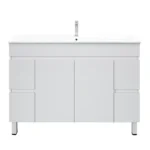 UNICASA BIP-120L-GW BIANCA FREESTANDING PVC VANITY 1200MM GLOSS WHITE