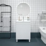 UNICASA BIP-60L-GW BIANCA FREESTANDING PVC VANITY GLOSS WHITE