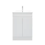 UNICASA BIP-60L-GW BIANCA FREESTANDING PVC VANITY GLOSS WHITE