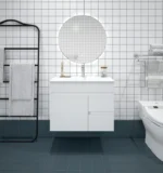 UNICASA BIP-75W-GW BIANCA WALL HUNG PVC VANITY 750MM GLOSS WHITE