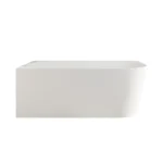 UNICASA NO-W NOVA RIGHT/LEFT CORNER ULTRA THIN BATH GLOSS WHITE