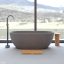 FIENZA FC12 JADA FREESTANDING CONCRETE BATH 1500 CONCRETE GREY