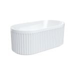 FIENZA FR711 ELEANOR FREESTANDING ACRYLIC BATH 1500/1700 GLOSS WHITE