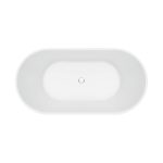 FIENZA FR711 ELEANOR FREESTANDING ACRYLIC BATH 1500/1700 GLOSS WHITE