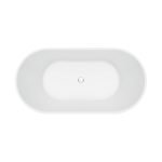 FIENZA FR711 ELEANOR FREESTANDING ACRYLIC BATH 1500/1700 GLOSS WHITE