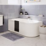 FIENZA FR713 ELEANOR CORNER ACRYLIC BATH LEFT/RIGHT HAND 1500 GLOSS WHITE