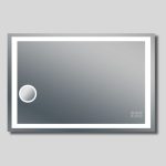 AQUAPERLA LM-ART-1280 ART BLUETOOTH LED MIRROR WITH MAGNIFIER 1200X800MM