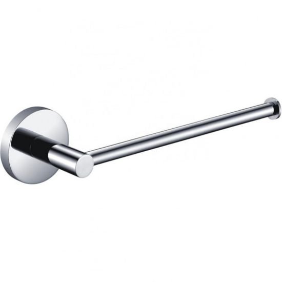 AQUAPERLA 6615.TR LUCID PIN LEVER TOWEL HOOK RING CHROME AND BLACK