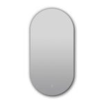 AQUAPERLA LM-LDO-1 OVAL BACKLIT LED MIRROR 500X1000MM