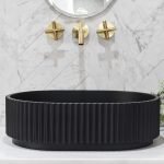 CSB716 MB Stadio groove basin matte black