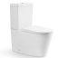 POSEIDON KDK002R STELLA RIMLESS TOILET SUITE GLOSS WHITE