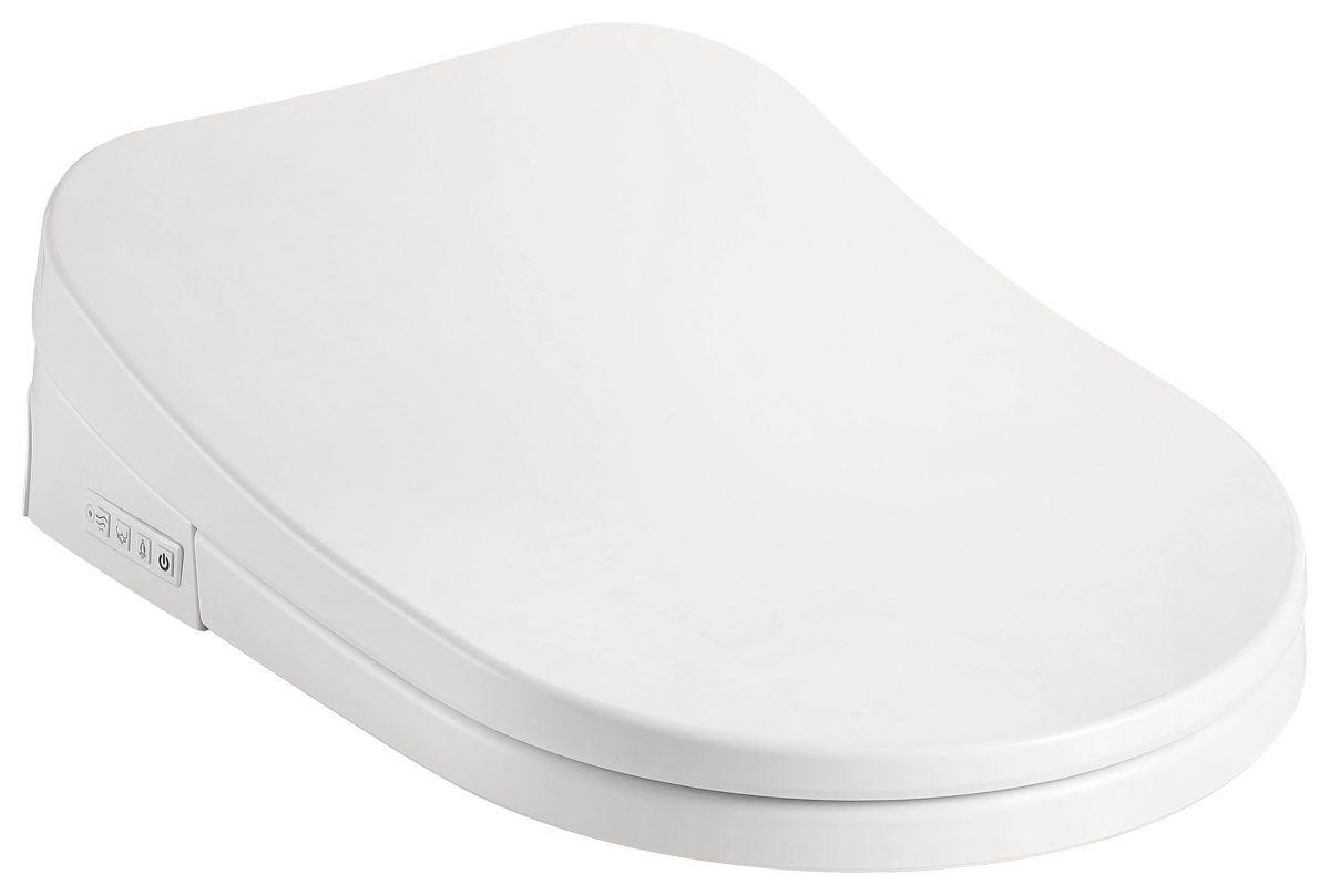 POSEIDON KDK002R+SMBD01 STELLA RIMLESS TOILET SUITE WITH SMART SEAT GLOSS WHITE