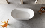 UDBK VG-BTH V-GROOVE FREE STANDING BATHTUB MATTE WHITE