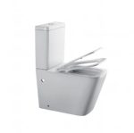 UDBK WM02 RIMLESS TOILET SUITE 650x350x840MM GLOSS WHITE