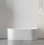 INSPIRE ANBT-BW-1500 NOOSA BACK TO WALL BATH 1500 WHITE