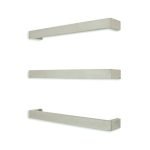 RADIANT SBSTR-500 12VOLT LOW VOLTAGE SQUARE SINGLE BAR HEATED TOWEL RAIL 500MM COLOURED