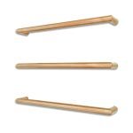 RADIANT SBRTR-650 12VOLT LOW VOLTAGE ROUND SINGLE BAR HEATED TOWEL RAIL 650MM COLOURED