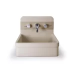 NOOD CO HT2-1 HERBERT SURFACE MOUNT TWO TONE RECTANGLE BASIN COLOURED